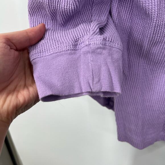 Intimately Free People Early Night Thermal Top in Lavender - Picture 6 of 7